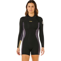 Mulher Dawn Patrol 2/2mm Back Zip Manga Comprida Fato De Primavera